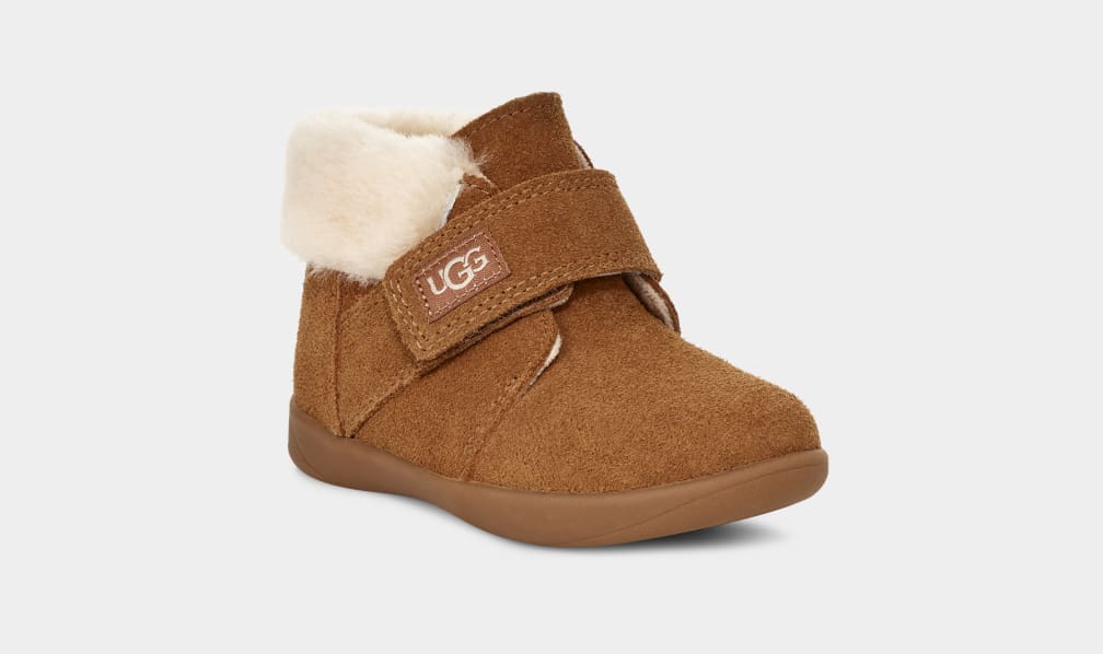 Brown Ugg Nolen Kids' Boots | 019754-OQM