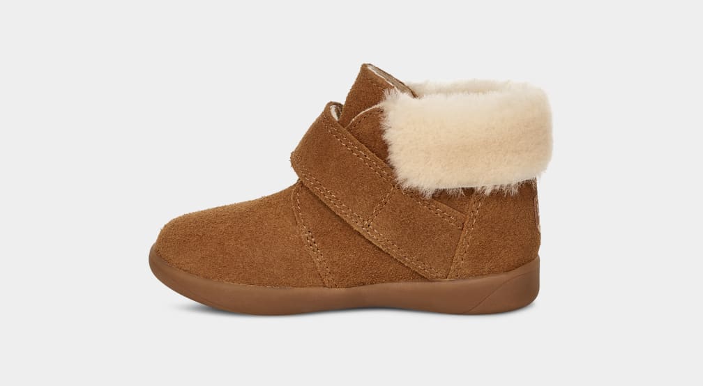 Brown Ugg Nolen Kids' Boots | 019754-OQM