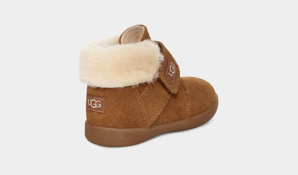 Brown Ugg Nolen Kids' Boots | 019754-OQM