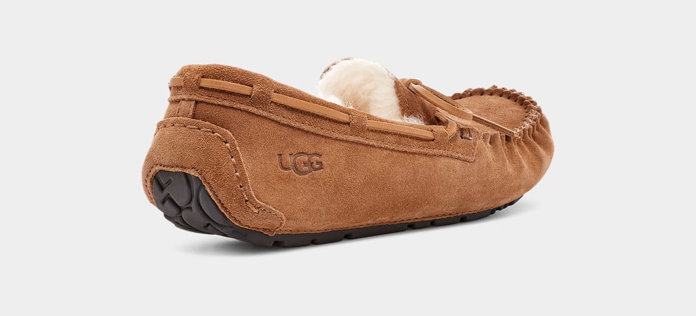 Brown Ugg Olsen Men Moccasins | 092485-GIK