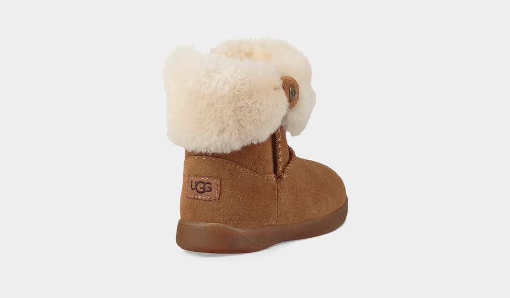 Brown Ugg Ramona Kids' Boots | 340172-VMO