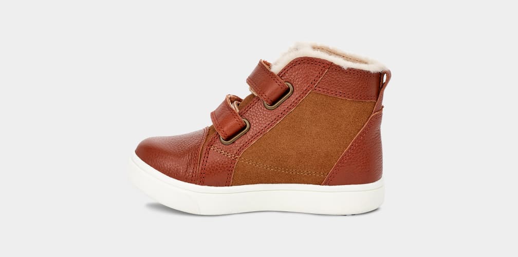 Brown Ugg Rennon II Kids' Sneakers | 094738-QES