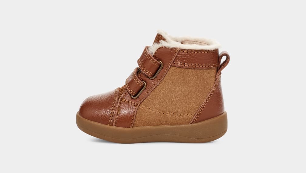 Brown Ugg Rennon II Kids' Sneakers | 264798-OSP