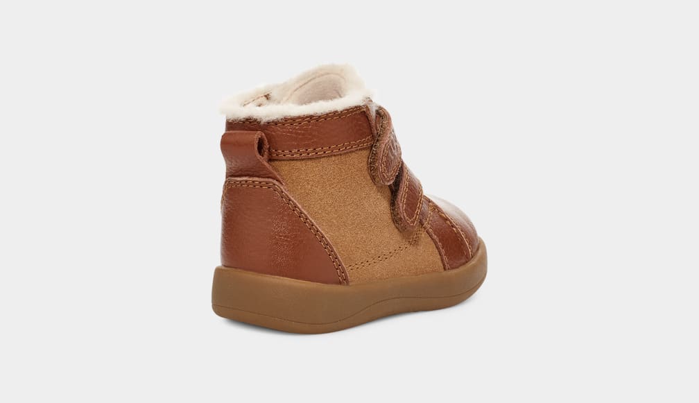 Brown Ugg Rennon II Kids' Sneakers | 264798-OSP