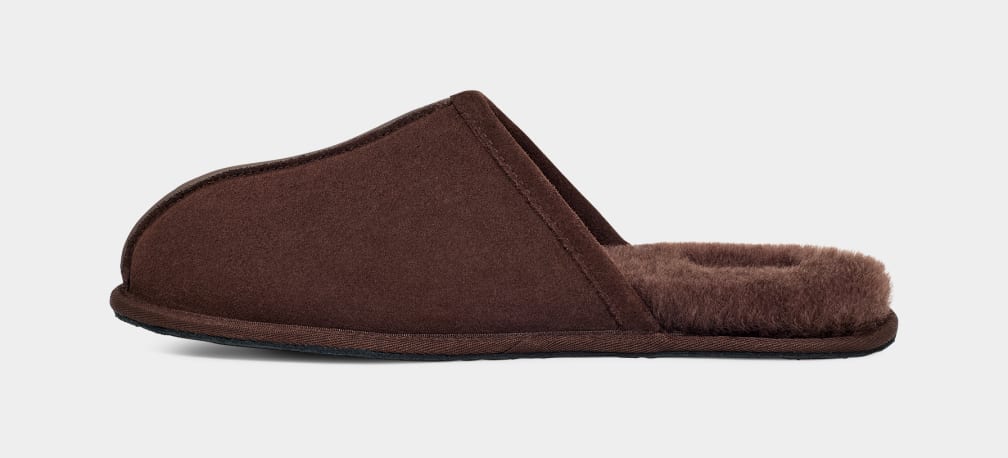 Brown Ugg Scuff Men Slippers | 891472-VDG