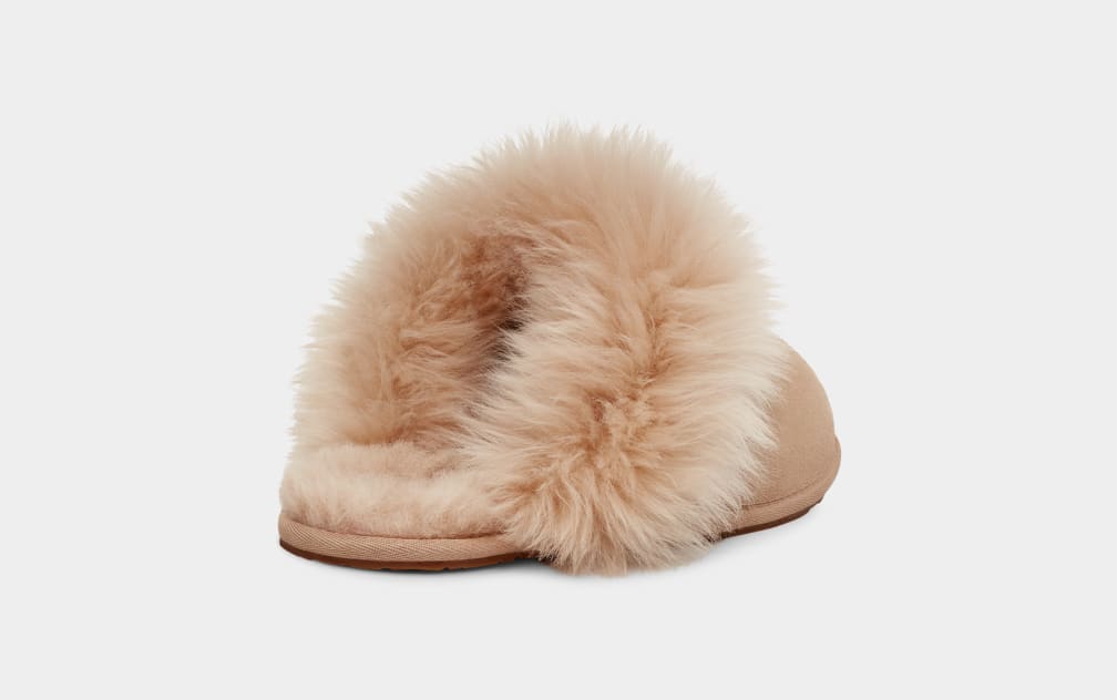 Brown Ugg Scuff Sis Women Slippers | 518307-BQR