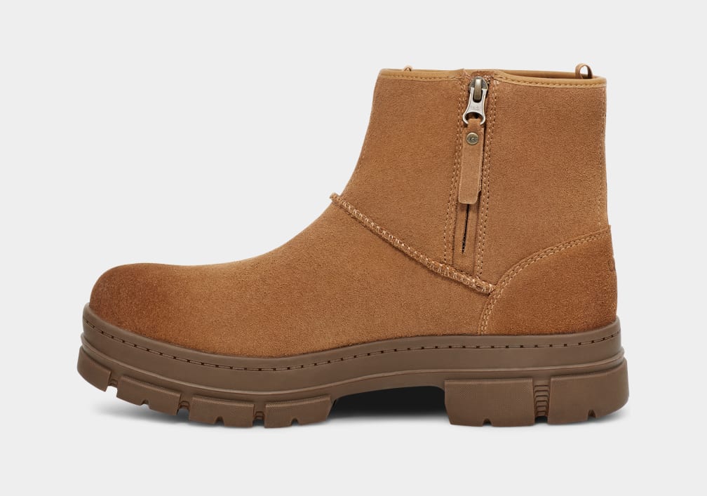 Brown Ugg Skyview Classic Pull-On Suede Men Boots | 053792-BMT