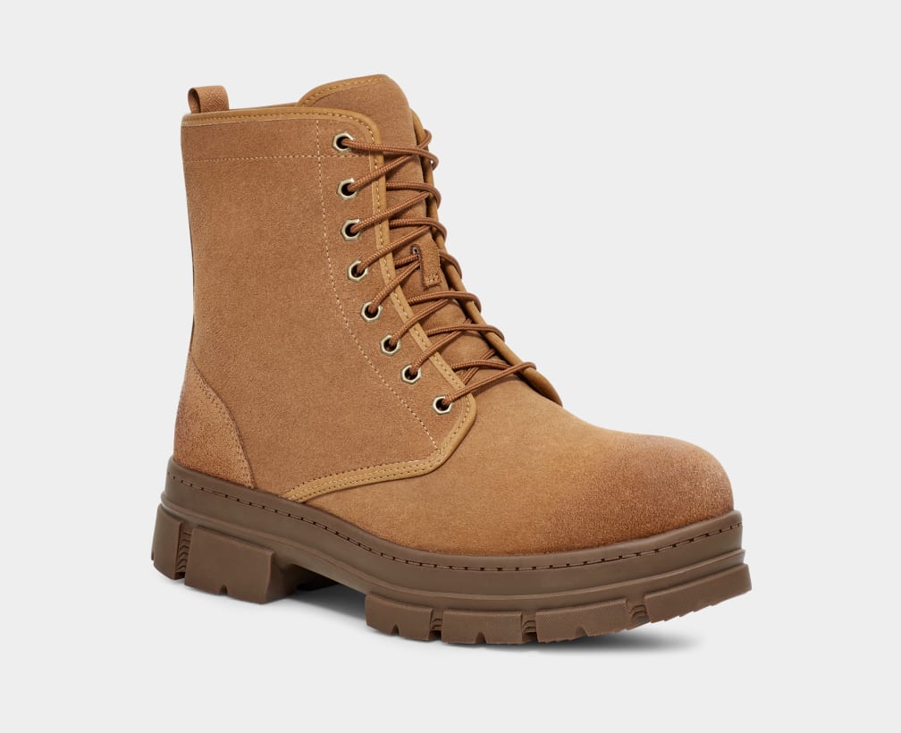 Brown Ugg Skyview Service Men Boots | 132569-DWX