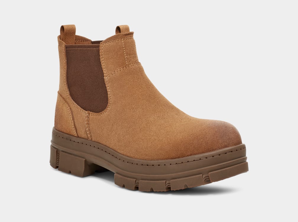 Brown Ugg Skyview Suede Men Chelsea Boots | 087695-GPX