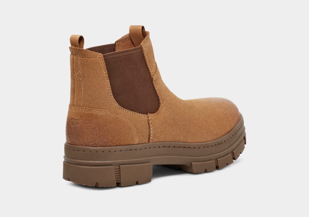 Brown Ugg Skyview Suede Men Chelsea Boots | 087695-GPX