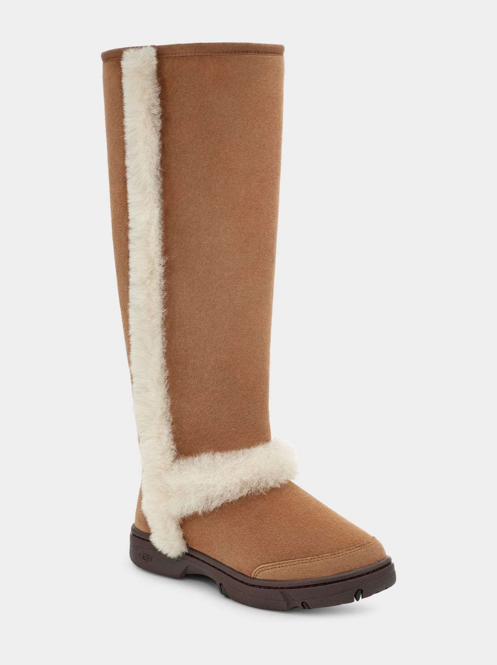 Brown Ugg Sunburst Extra Tall Women Boots | 285094-LWT