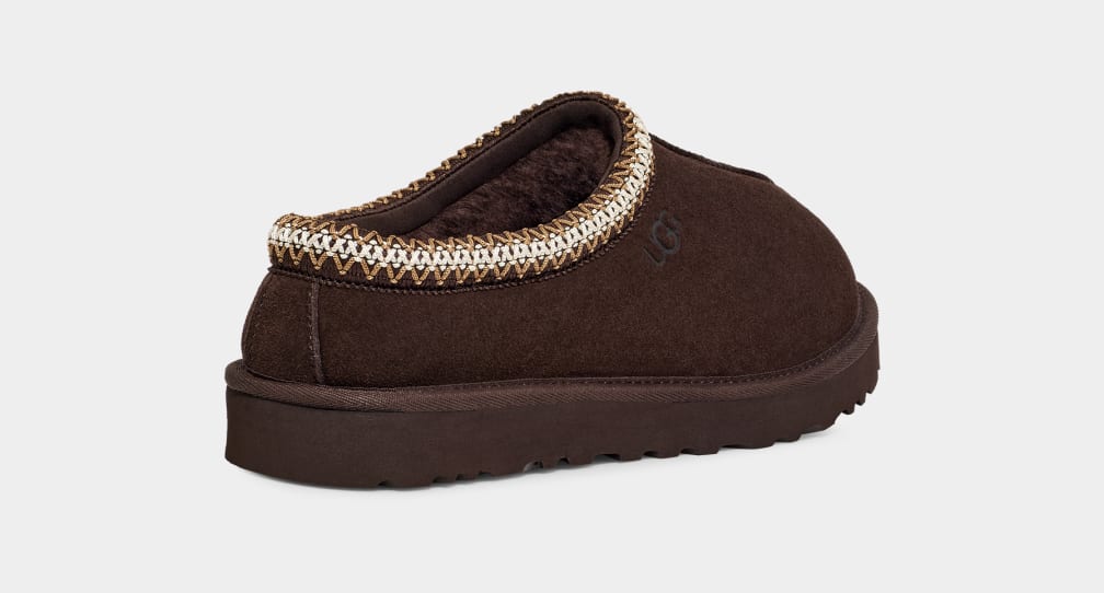 Brown Ugg Tasman Men Moccasins | 046972-CVA