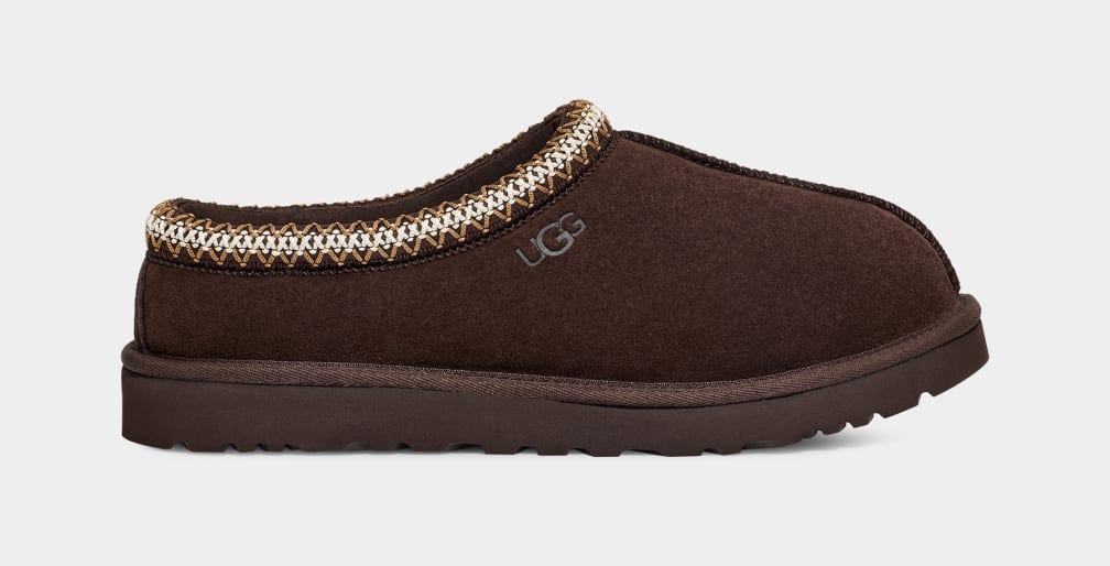 Brown Ugg Tasman Men Moccasins | 046972-CVA