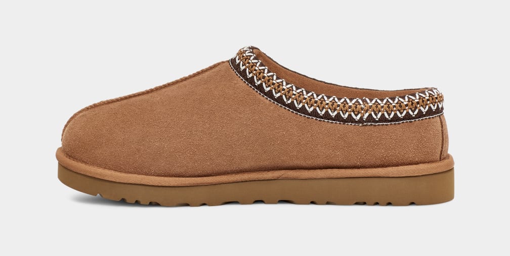 Brown Ugg Tasman Men Slippers | 592870-GCL