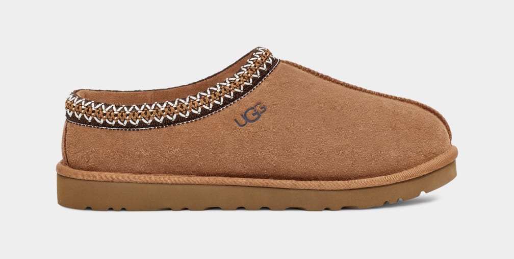 Brown Ugg Tasman Men Slippers | 592870-GCL