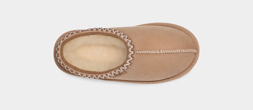 Brown Ugg Tasman Regenerate Kids' Slippers | 672935-RJO