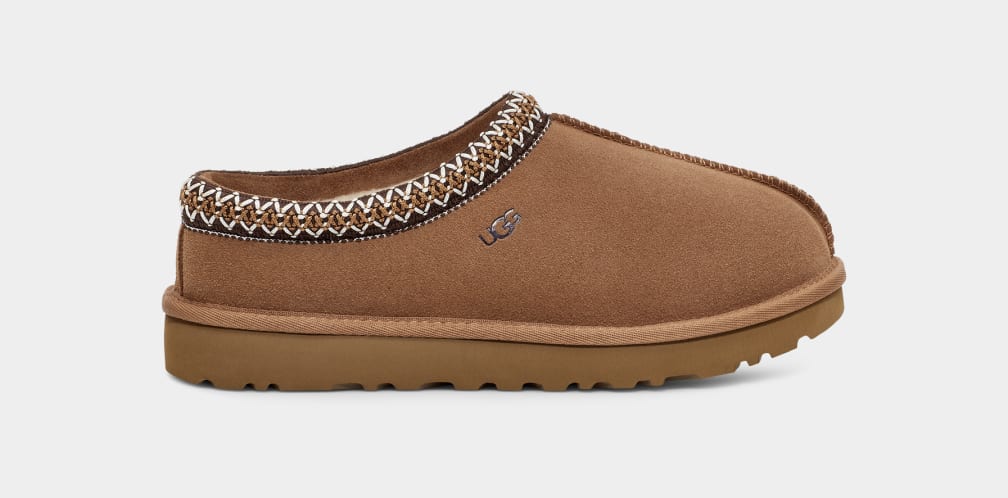 Brown Ugg Tasman Women Slip On | 079518-GRY