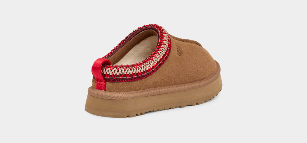 Brown Ugg Tazz Kids' Slippers | 135924-VXH