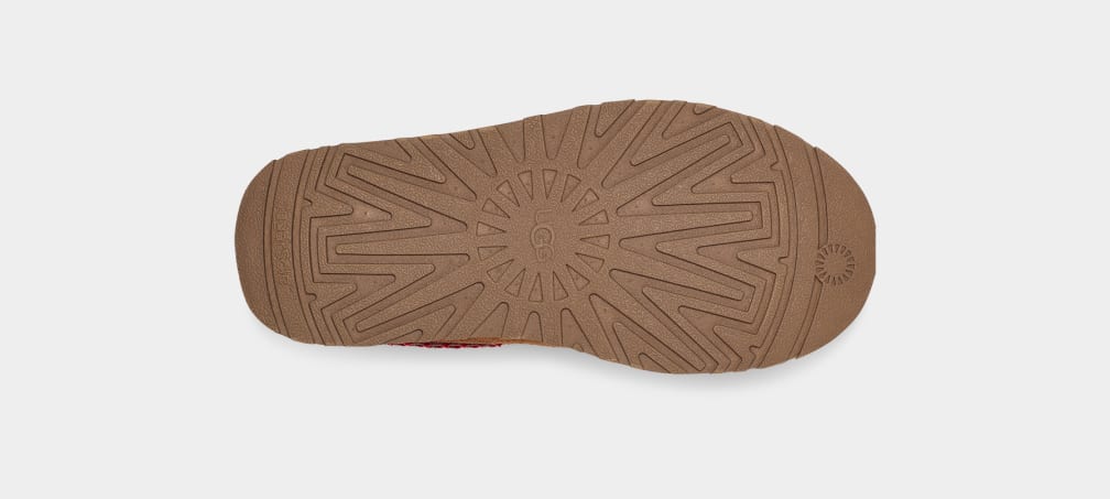 Brown Ugg Tazz Kids' Slippers | 135924-VXH