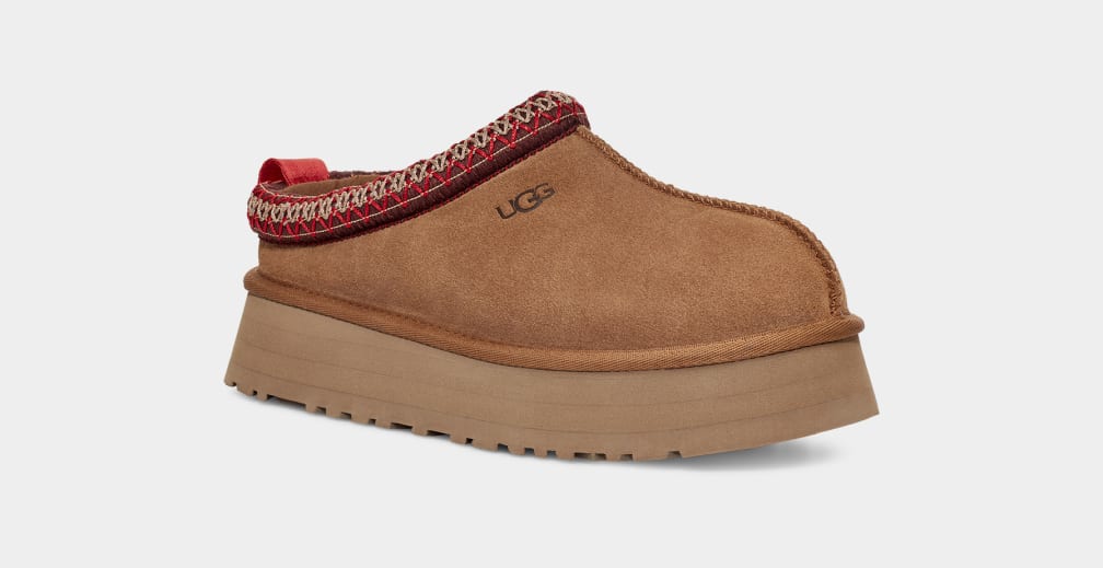 Brown Ugg Tazz Women Slippers | 916074-FGT