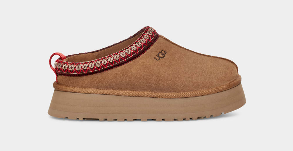 Brown Ugg Tazz Women Slippers | 916074-FGT