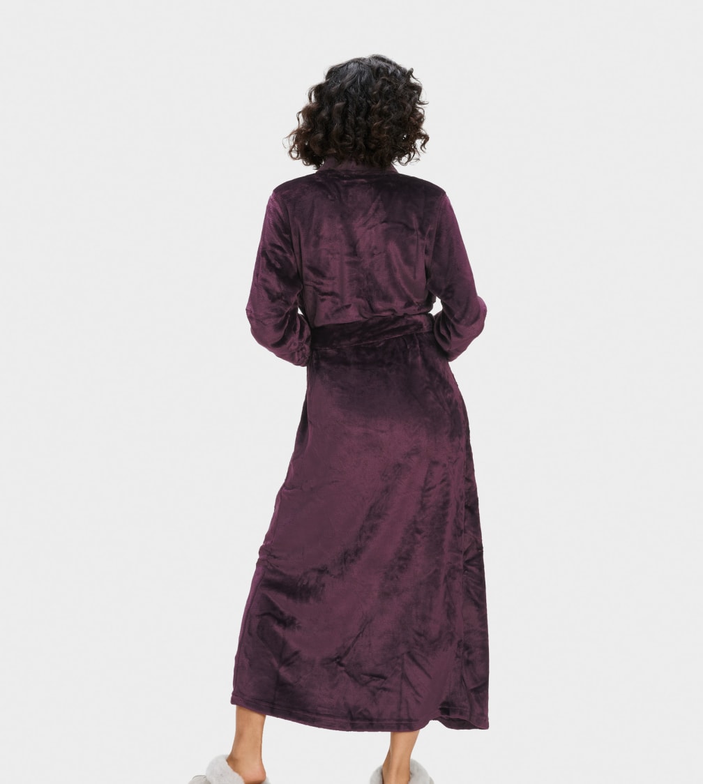 Burgundy Ugg Marlow Robe Women Sleepwear | 612093-DEY