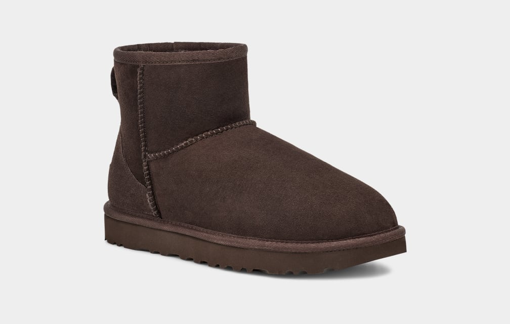 Chocolate Ugg Classic Mini II Women Boots | 594721-KES