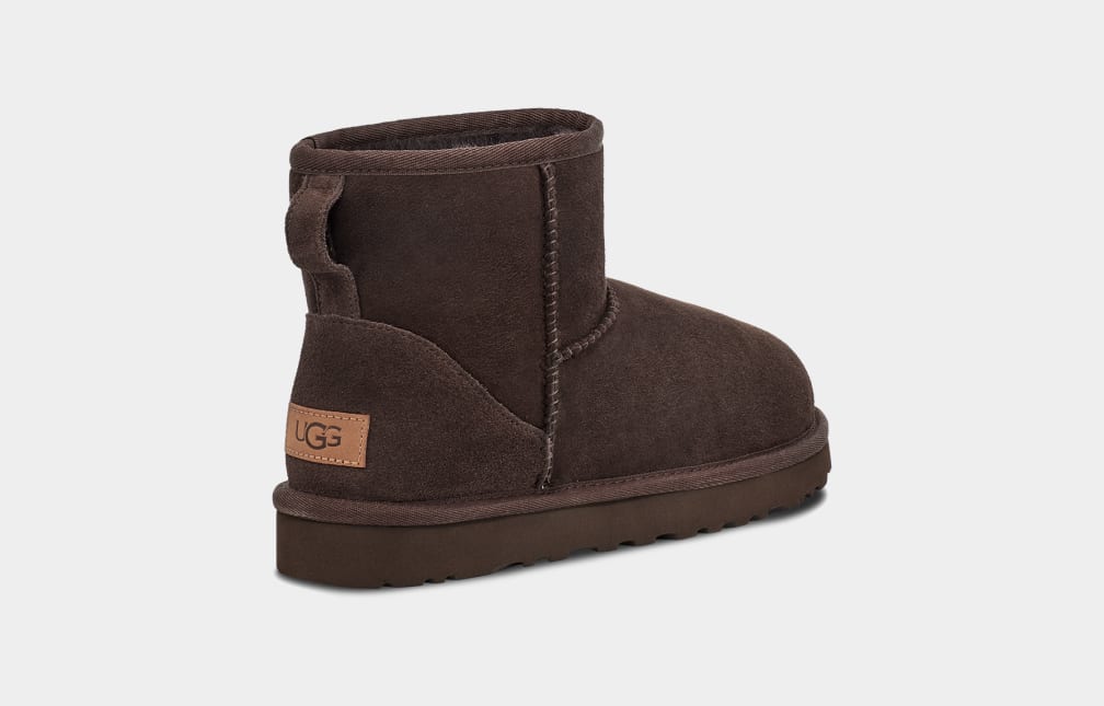 Chocolate Ugg Classic Mini II Women Boots | 594721-KES