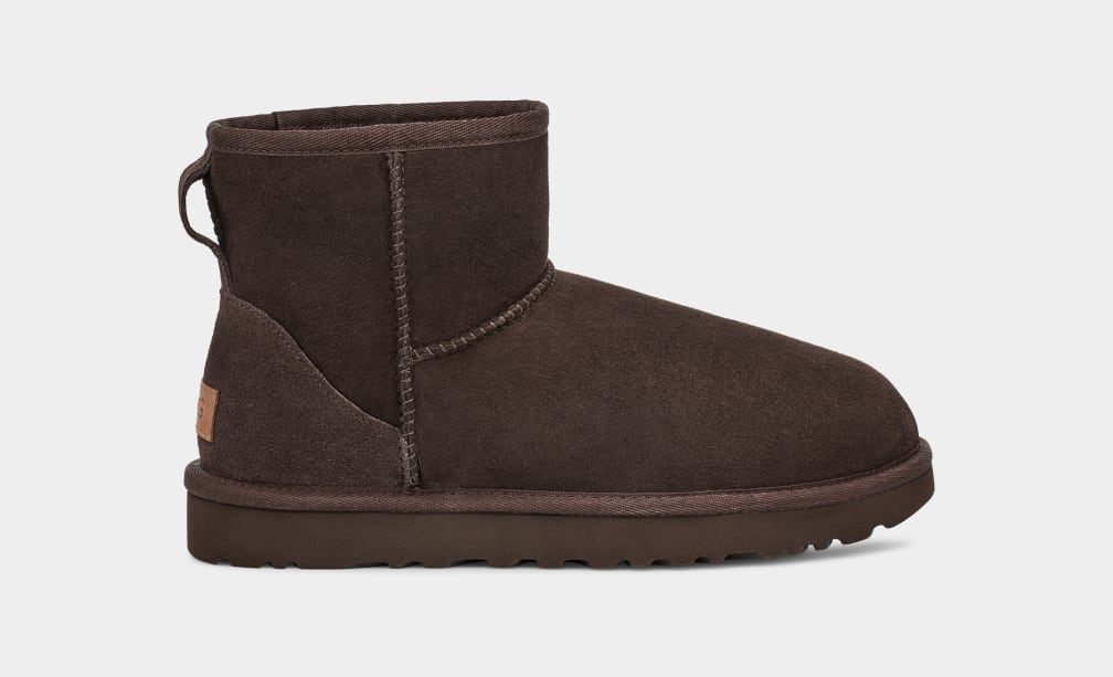 Chocolate Ugg Classic Mini II Women Boots | 594721-KES