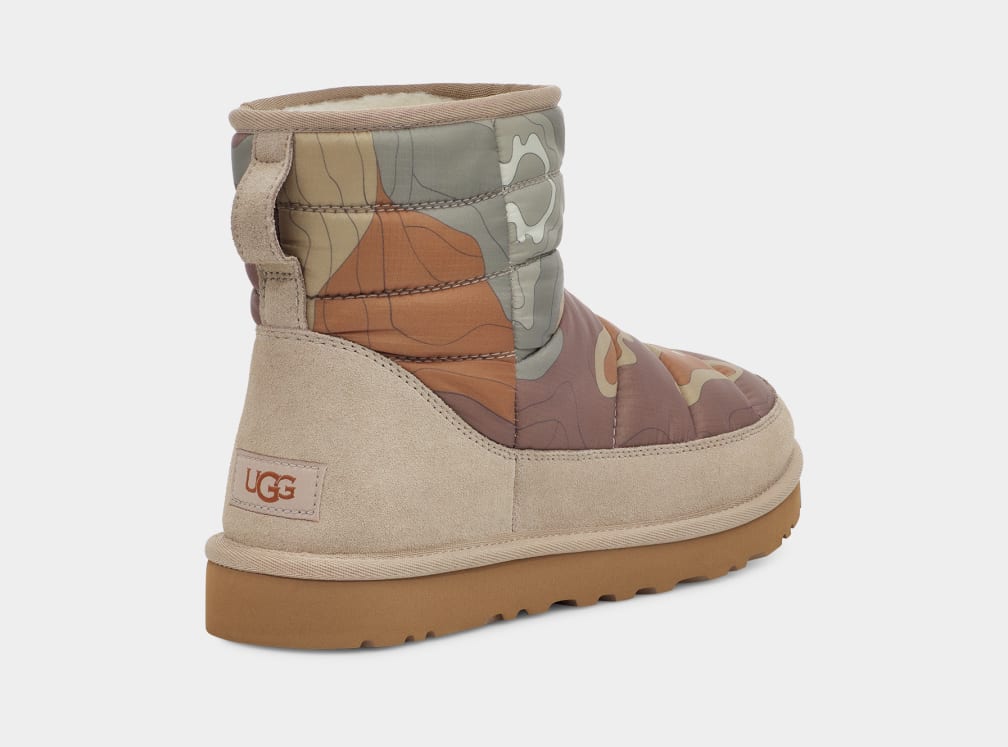 Chocolate Ugg Classic Mini LTA Calio Men Boots | 825937-KPL