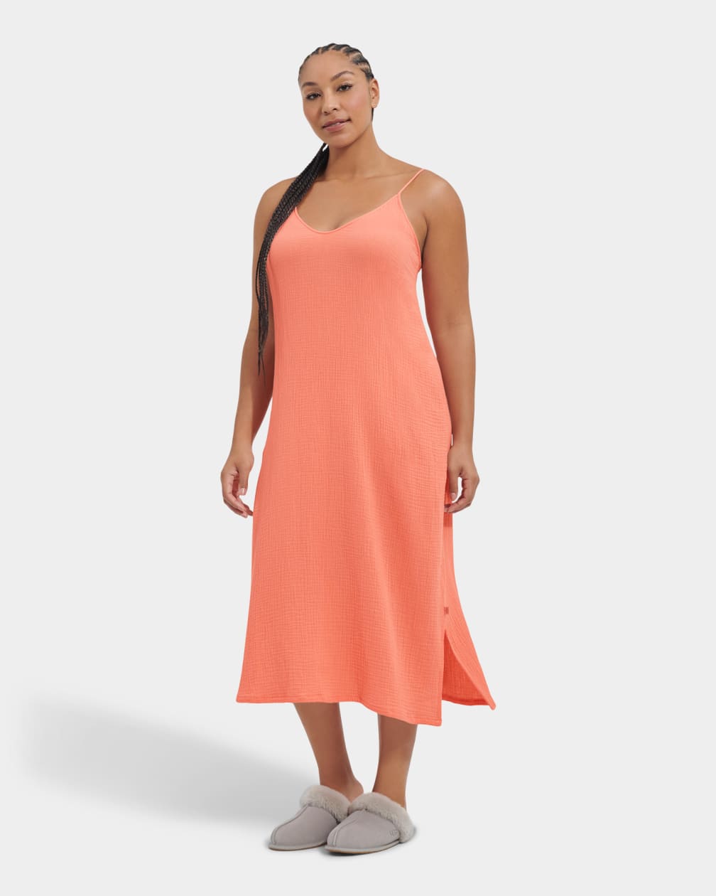 Coral Ugg Aubriella Women Dress | 638251-LFG