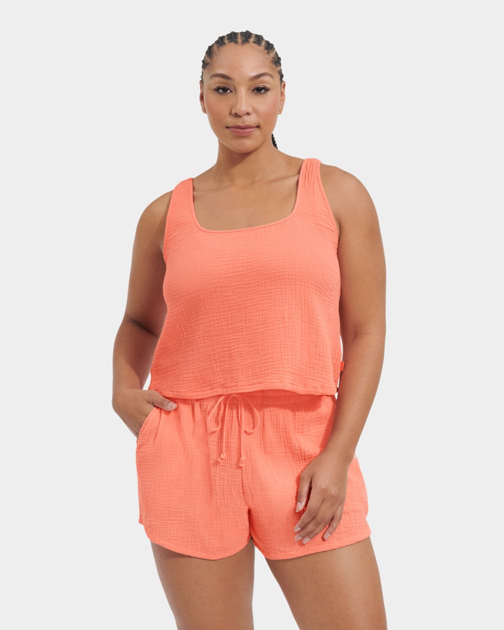 Coral Ugg Cinthia Women Tops | 908423-YPM