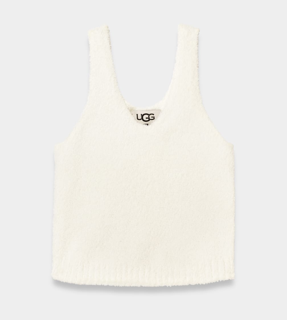 Cream Ugg Dulcie Knit Women Tops | 953720-YOT