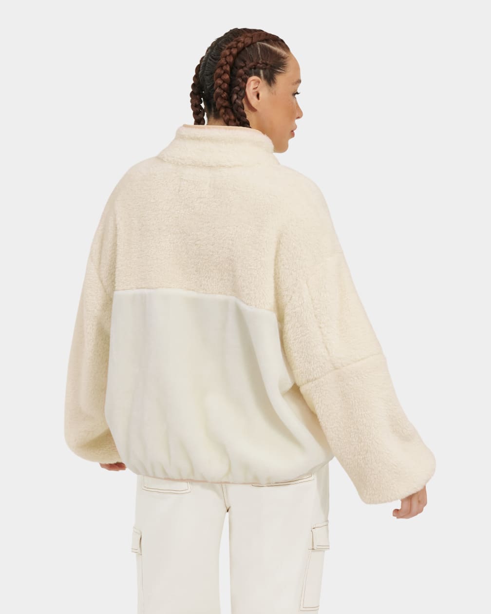 Cream Ugg Marlene Sherpa II Women Jackets | 142980-OEC