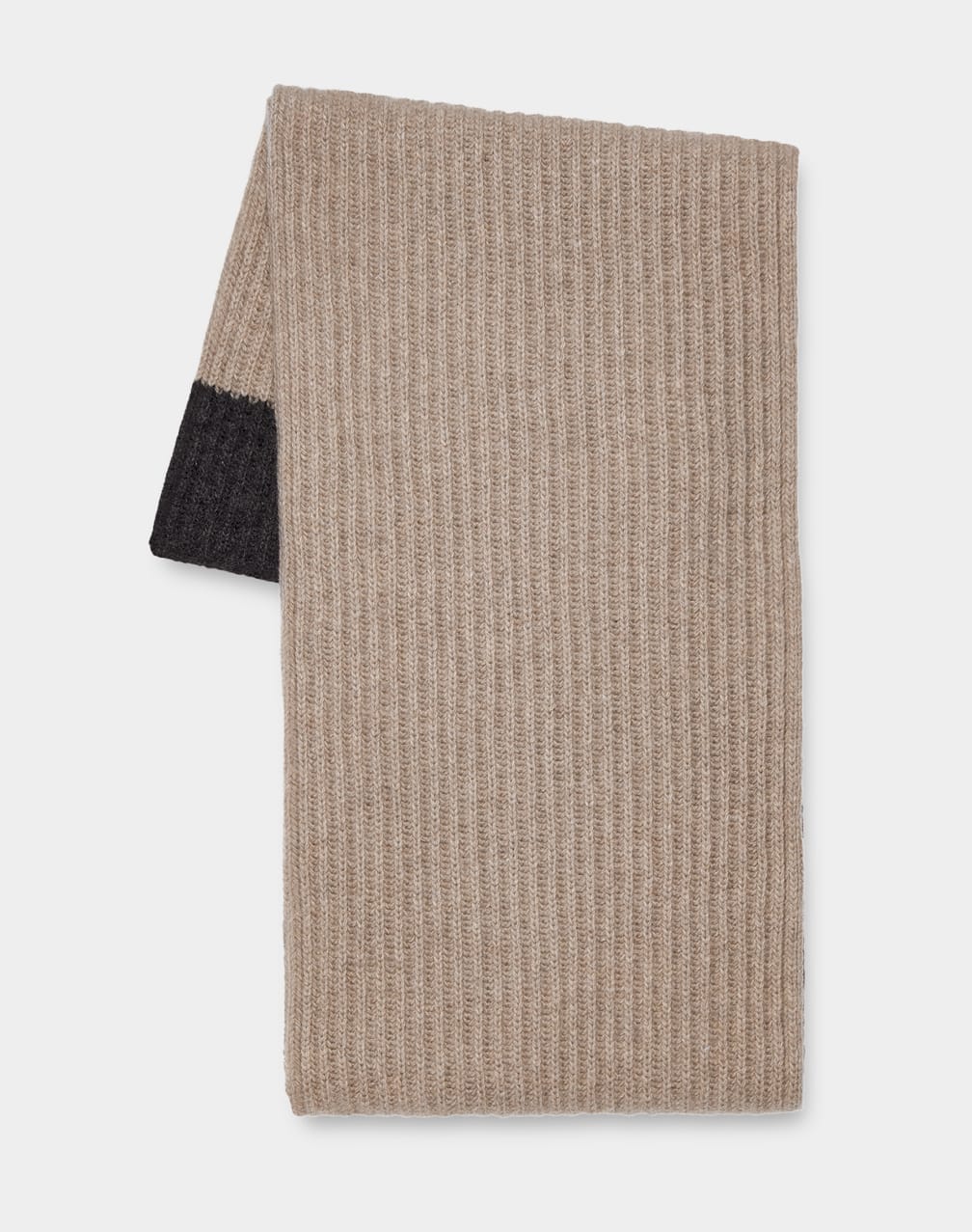 Cream / Grey Ugg Evander Knit Men Scarves | 081726-XOZ