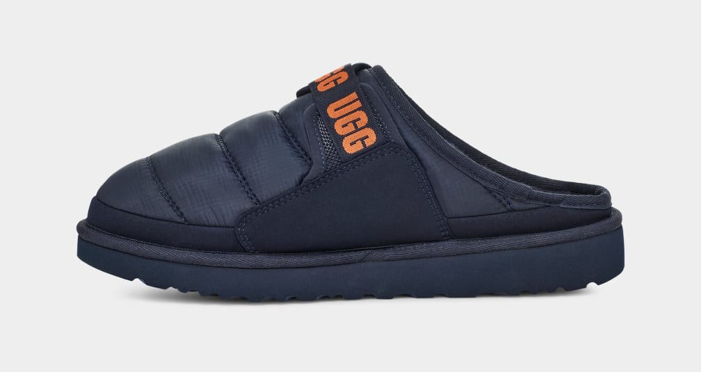 Dark Blue / Orange Ugg Dune LTA Men Slippers | 378169-QVT