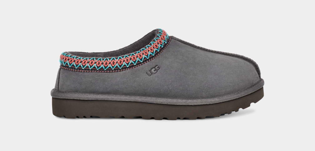 Dark Grey Ugg Tasman Women Slip On | 458367-SED