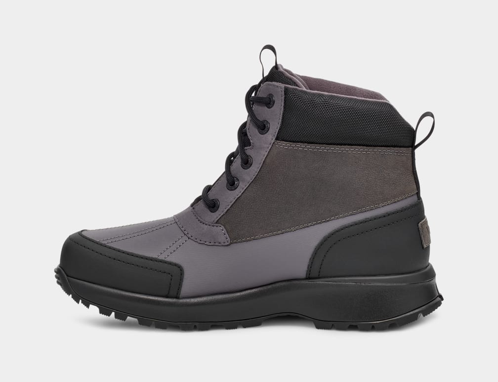 Dark Grey / Black Ugg Emmett Duck Men Boots | 612857-WUI