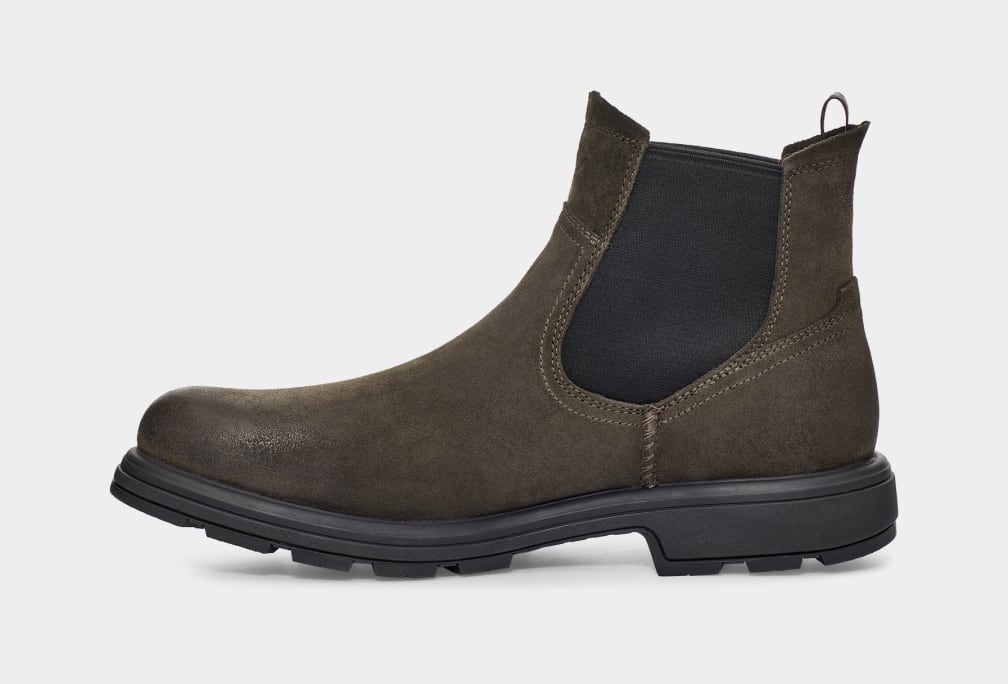 Dark Olive Ugg Biltmore Men Chelsea Boots | 849703-VGZ