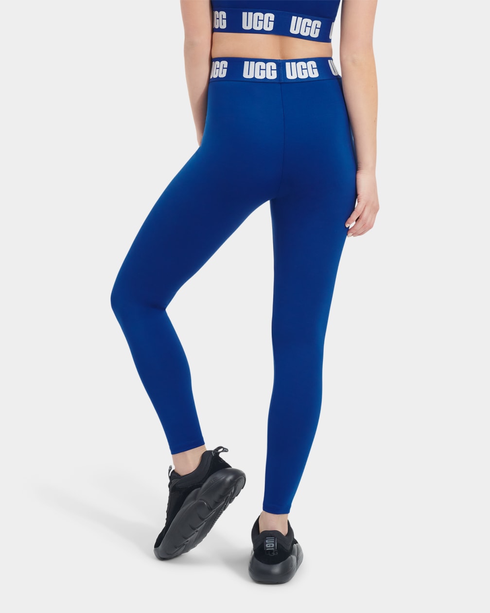 Deep Blue Ugg Mckena Logo Women Leggings | 046513-ILO