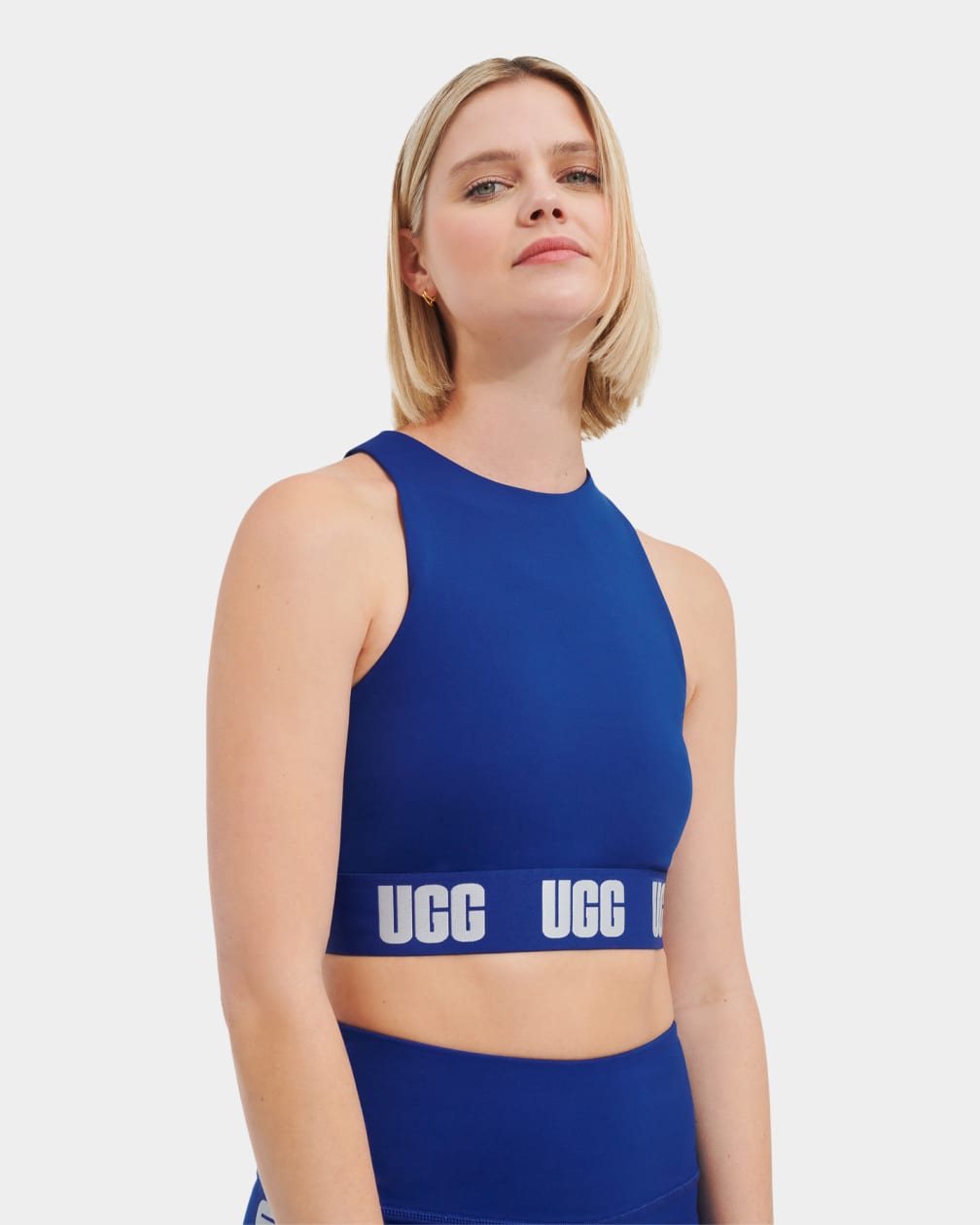 Deep Blue Ugg Wilmina Logo Bralette Women Tops | 698413-GQL