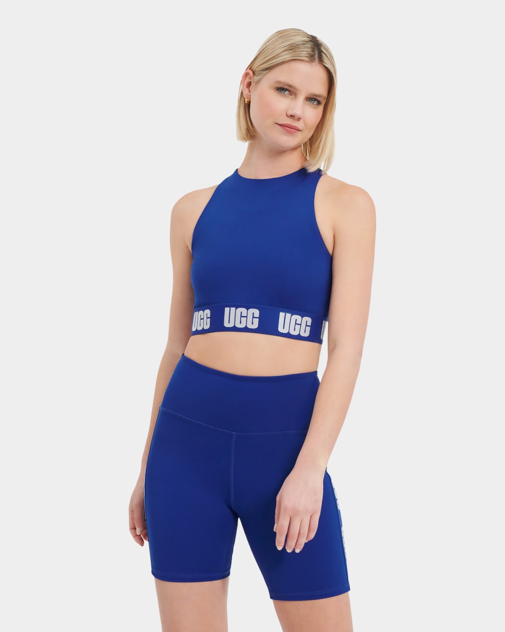 Deep Blue Ugg Wilmina Logo Bralette Women Tops | 698413-GQL