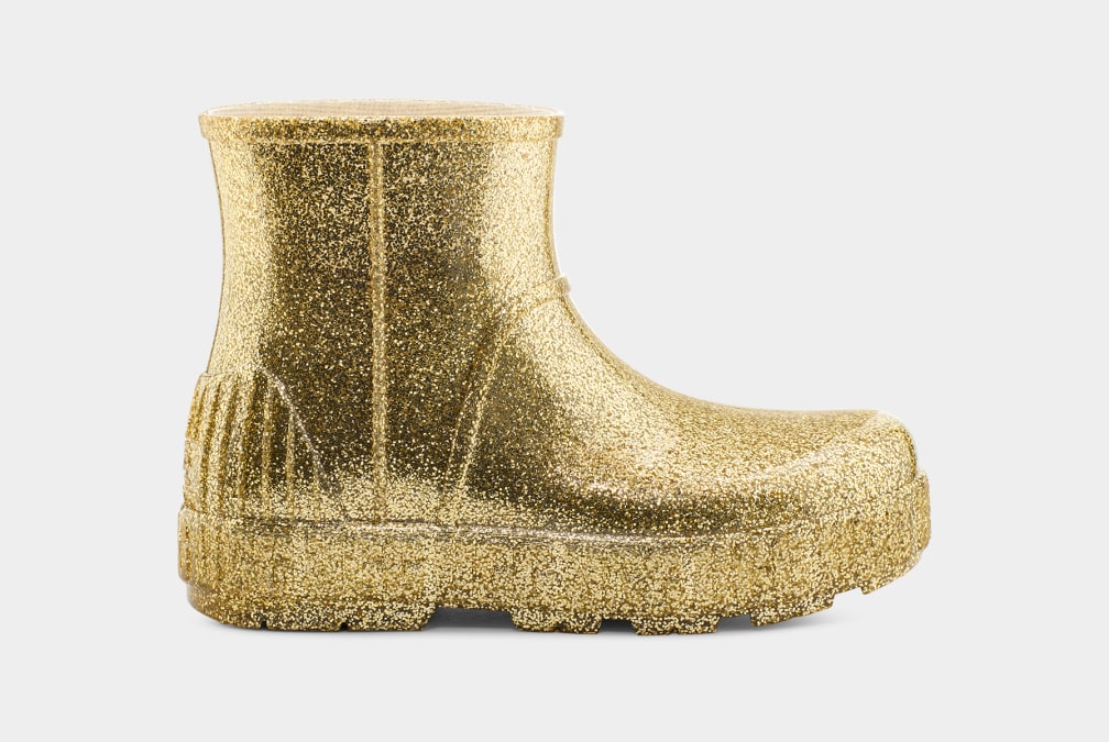 Gold Ugg Drizlita Glitter Women Boots | 831679-PQY