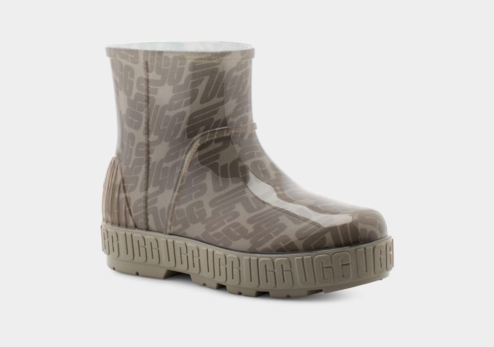 Green Ugg Drizlita Graphic Monogram Women Boots | 452691-NJQ