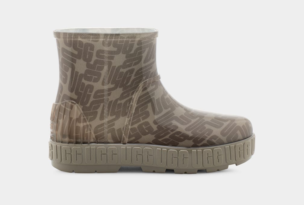 Green Ugg Drizlita Graphic Monogram Women Boots | 452691-NJQ