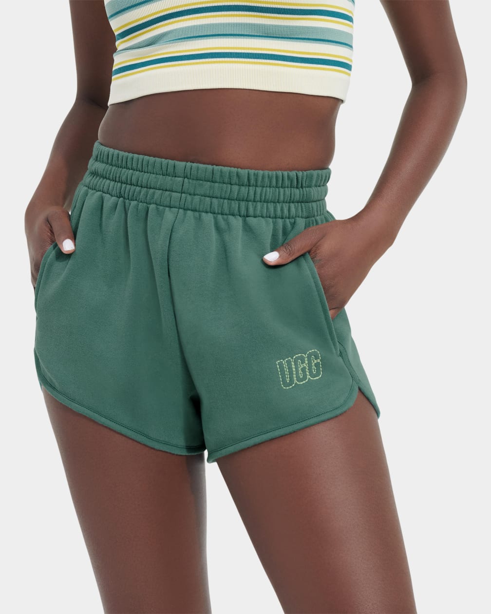 Green Ugg Elliana Women Shorts | 160925-DTA