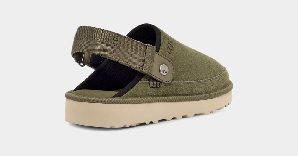 Green Ugg Goldencoast Men Sandals | 279850-KQG