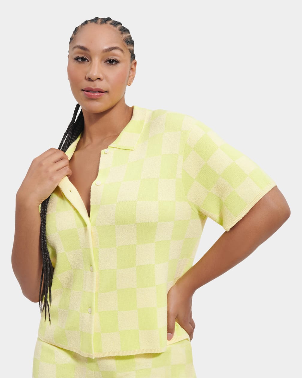 Green Ugg Jeannie Buttondown Women Tops | 481693-FSZ