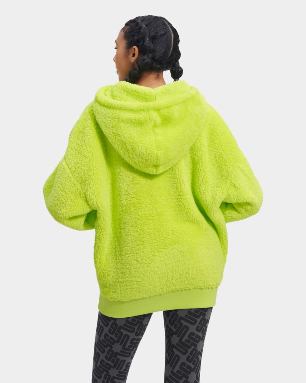 Green Ugg Loyra Sherpa Women Hoodie | 912436-DWX