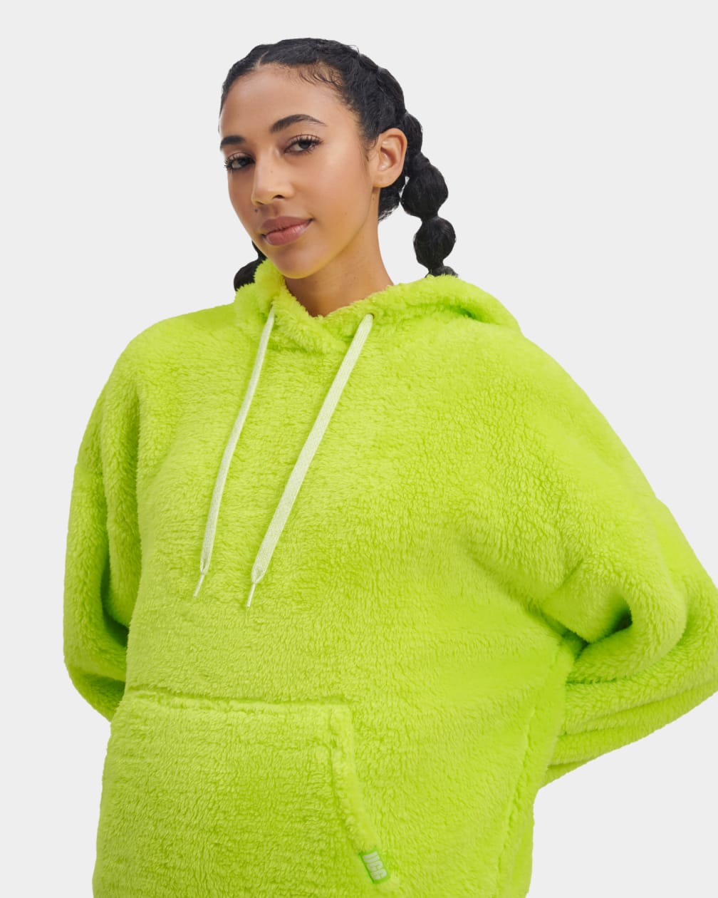 Green Ugg Loyra Sherpa Women Hoodie | 912436-DWX